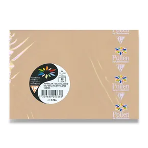 Clairefontaine Briefumschlag, C6, Karamell, 20 Stk